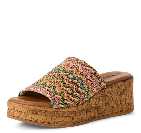 Tamaris 27205 Pantolette multicolor