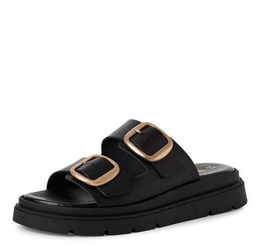Tamaris 27239 Pantolette schwarz
