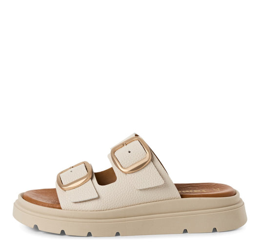 Tamaris 27239 Pantolette ivory