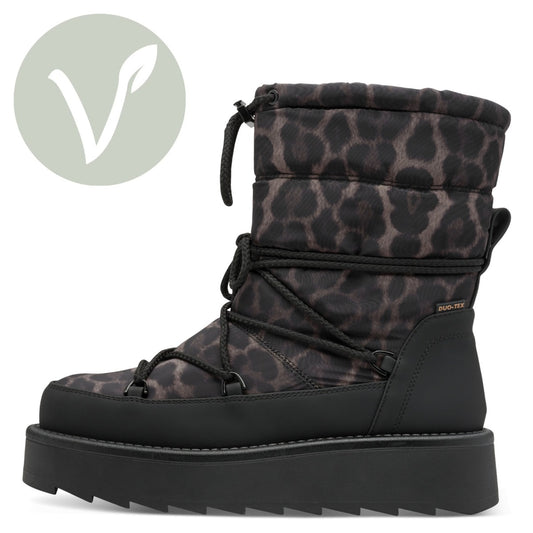 Tamaris 26846 Stiefelette schwarz leopard