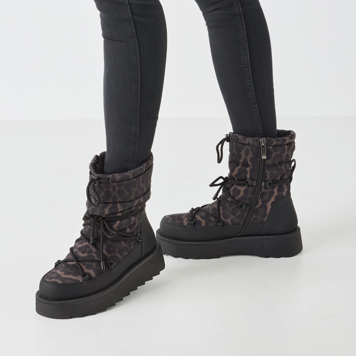 Tamaris 26846 Stiefelette schwarz leopard