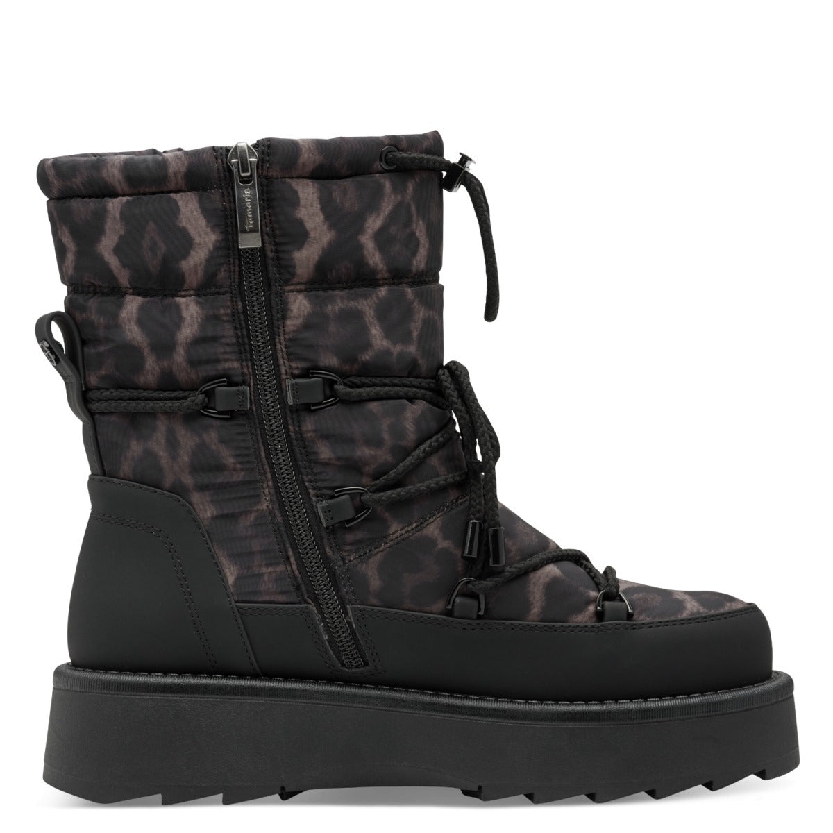 Tamaris 26846 Stiefelette schwarz leopard