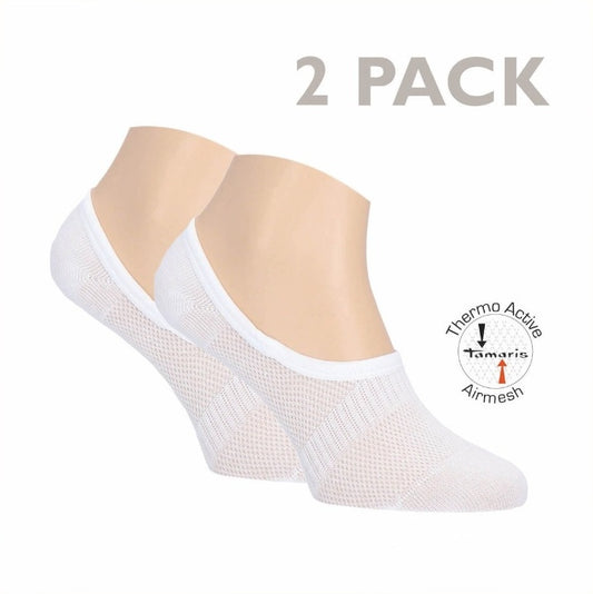 Tamaris Füßling 99500 weiß 2er Pack